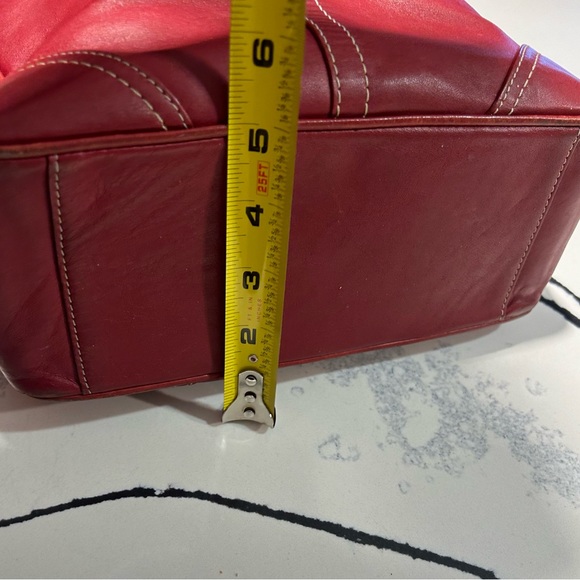 Coach Legacy Classic Red Shoulder Bag - Picture 14 of 16